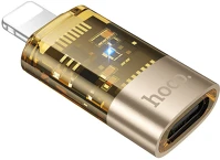 Hoco PT6942007647182 Hoco ua36a adapter - lightning / type-c (usb-c) - otg adapter, átlátszó kép