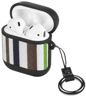 Hoco RS94347 Bluetooth fülhallgató töltőtok tartó, szilikon, karabiner, apple airpods kép