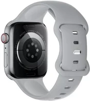 Hoco SOP105152 Wa15 apple watch 38 / 40 / 41mm szilikon szíj, szürke kép