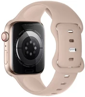 Hoco SOP105156 Wa15 apple watch 38 / 40 / 41mm szilikon szíj, rozéarany kép
