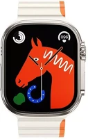 Hoco SOP105180 As102 apple watch 42 / 44 / 45 / 49mm szíj, fehér-narancssárga kép