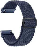 Hoco SOP105183 Wh03 ultravékony univerzális nylon szíj, 20mm, sötétkék kép