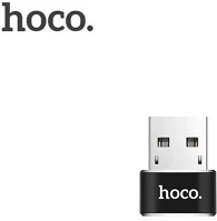Hoco SOP92532 Ua6 otg adapter usb-a - usb-c, fekete kép