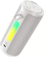 Hoco SP114742 Hc50 bluetooth hangszóró beépített világítással, 8w, fehér kép