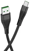 Hoco U53_TYPE-C_B U53 adatkábel és töltő (USB - Type-C, gyorstöltés támogatás kép