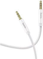 Hoco UPA19 3.5mm audio / jack 3,5mm aux kábel 1m, ezüst kép