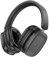 Hoco W51 Bluetooth fejhallgató sztereo v5.3, 3.5mm jack aljzat, fekete kép