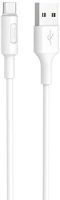 Hoco X25_TYPE_1M_W 1m usb - type-c fehér adat- és töltőkábel kép