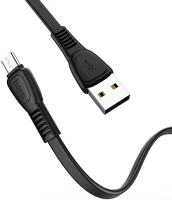 Hoco X40 NOAH Usb töltő- és adatkábel, microusb, 100 cm, 2400 ma, törésgátlóval kép