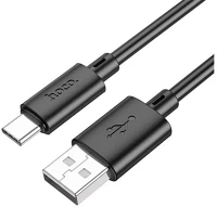Hoco X88 USB X88 usb / usb-c töltő- és adatkábel, 3a, 1m, fekete kép
