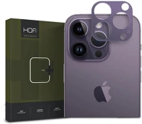 Hofi FN0449 metal camera sytling hátsó kameravédő borító - apple iphone 14 pro/14 kép