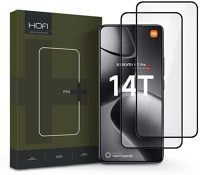 Hofi HO371099 Glass pro+ üvegfólia - xiaomi 14t/14t pro - 2 db/cs - fekete kép
