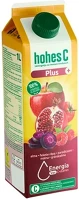 Hohes c 30.00864 Gyümölcslé  plus vas-alma-gránátalma-málna 100% 1l kép