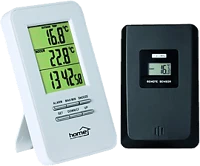 Home HC 11 Hc 11 vezeték nélküli külső/belső hőmérő ébresztőórával kép