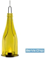 Home GB 23/YE Led mécsessel dekorációs sárga üveg kép