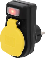 Home NVKO 1 Nvko 1 kapcsolós aljzat, ip44 kültéri, fekete kép