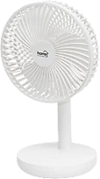 Home TF 14B Tf 14b asztali, akkumulátoros ventilátor, 14 cm, fehér kép