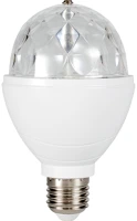 Home 360°FORGÓ Dl 4/27 led diszkólámpa, 360°forgó búra, 3 x 1 w rgb led kép
