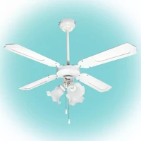 Home 3XE27 lámpa, 105 cm, 50 w forgásirányváltó hűt-fűt kép