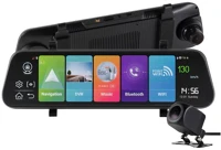 Home 8.1, GPS intelligens autós tükör, közlekedési kamera, Full HD, elülső kamera kép