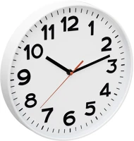 Home AWC300WH jól leolvasható számlap, 1xaa elem tápellátás, átmérő 300mm kép