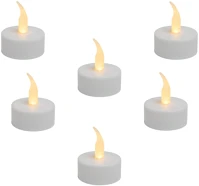 Home CD 6/WH Cd 6/wh led-es teamécses, narancssárga led, 6 db kép