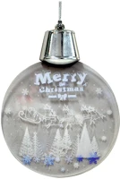 Home CDM 10 akril dekoráció, 2db hidegfehér LED, 12cm átmérő, mozgó fényjáték kép