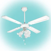 Home CF_1050_L-1 csillár ventilátor Mennyezeti ventilátor, fehér, 3xE27 lámpa, 105 cm, 50 kép