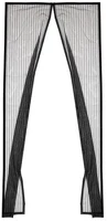 Home COR_LUSE015 Szúnyogháló, mágneses, ajtóra, 90x210 cm, fekete kép