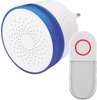 Home DB_1000AC DB 1000AC vezeték nélküli csengő, 100m hatótáv, 38 dallam, 4 fokozatú kép