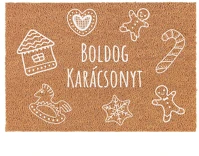 Home DD 63504 Dd 63504 lábtörlő mézeskaláccsal, kókuszrost anyag, 40 x 60 cm kép