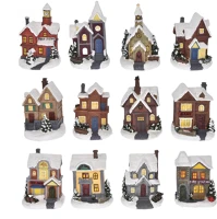 Home DD54193 Led-es házikók, 12 féle, színes, 2xlr44 kép