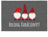 Home DD63502 Lábtörlő manókkal, boldog karácsonyt kép