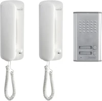 Home DP 012 kétlakásos vezetékes kaputelefon szett, kétvezetékes rendszer, kiváló kép