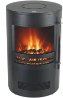Home FKK_14-1 FKK 14 Elektromos kandalló, 1000W/2000W, Álló, Fekete Elektromos kép