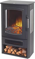 Home FKK26 max. 2000 W, 2 fokozat, LED lángeffekt, panoráma tűztér, termosztát kép