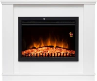 Home FKKF 01 + FKKI 03 KIT FKK Bora Bora beépíthető elektromos látványkandalló kerettel, fehér kép