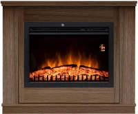 Home FKKF06 + FKKI 03 KIT FKK CALGARY beépíthető elektromos látványkandalló kerettel, admiral dió kép