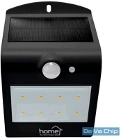 Home FLP 2/BK SOLAR Home FLP 2/BK SOLAR napelemes fekete LED reflektor mozgásérzékelővel kép