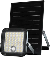 Home FLP1500SOLAR szolár paneles led reflektor, pir mozgásérzékelő, 1500 lumen, 88 db smd kép