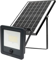 Home FLP1800SOLAR napelemes LED reflektor, 112 db SMD LED, 1800lm, mozgásérzékelő, IP65 kép