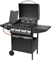Home GRG01 gázgrill, 3 főégővel, 1 oldalégővel, 3,2 kW teljesítmény égőnként kép