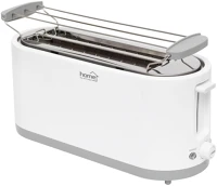 Home HG KP 42 4 szeletes kenyérpirító, 1400 W, cooltouch, 7 fokozat, zsemlemelegítő kép