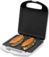 Home HGP4 panini szendvicssütő, 1200 w, nagy sütőfelület, tapadásmentes kép