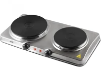 Home HG_R_04S Rezsó, rozsdamentes, dupla hordozható főzőlap, 1500 w + 1000 w kép