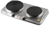 Home HG_R_04SS-1 hg r 044ss Rezsó, rozsdamentes, dupla hordozható elektromos főzőlap, 1500 kép