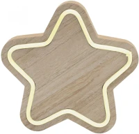 Home KAD 27 Kad 27 fa asztaldísz, csillag, led neon-light szalag, melegfehér kép