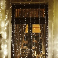 Home KAF 210LC/WW 2mx1m kültéri/beltéri melegfehér led-es karácsonyi fényfüggöny kép