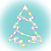 Home KID502M és beltéri kivitel, 35 db színes LED, 2 tapadókorong, fehér tápkábel kép