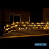 Home KKL 200F/WW Kültéri meleg-/melegfehér 200 led-es sziporkázó fényfüzér kép